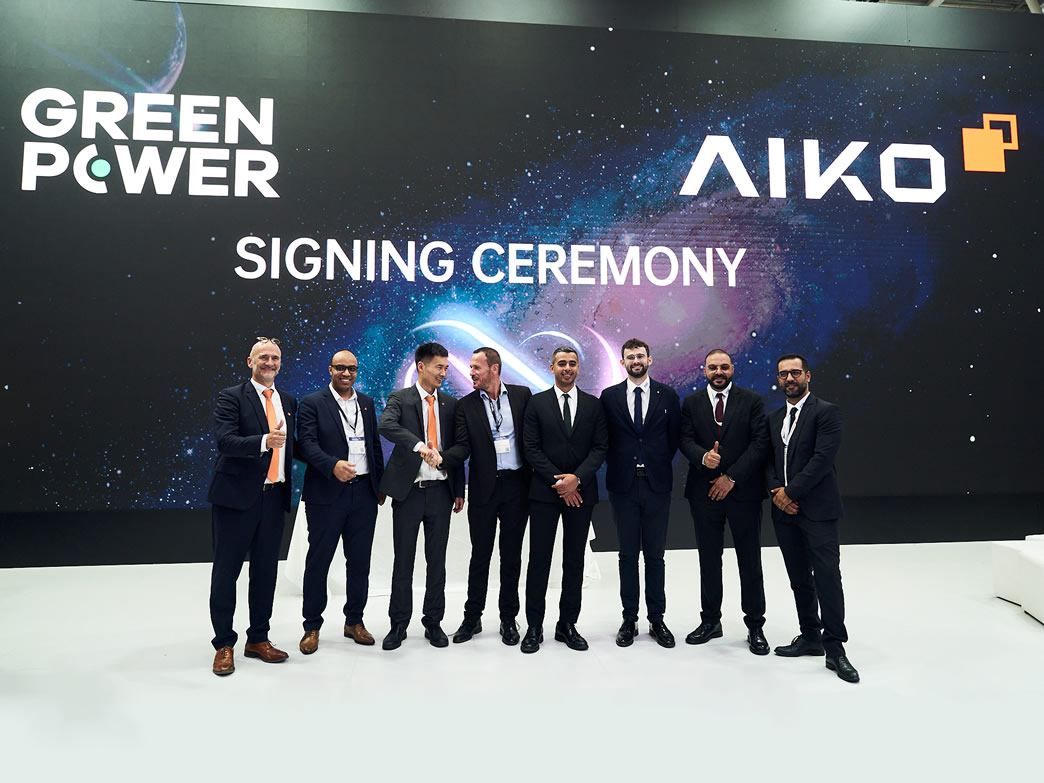AIKO and Green Power Announce Strategic Partnership at Intersolar 2024