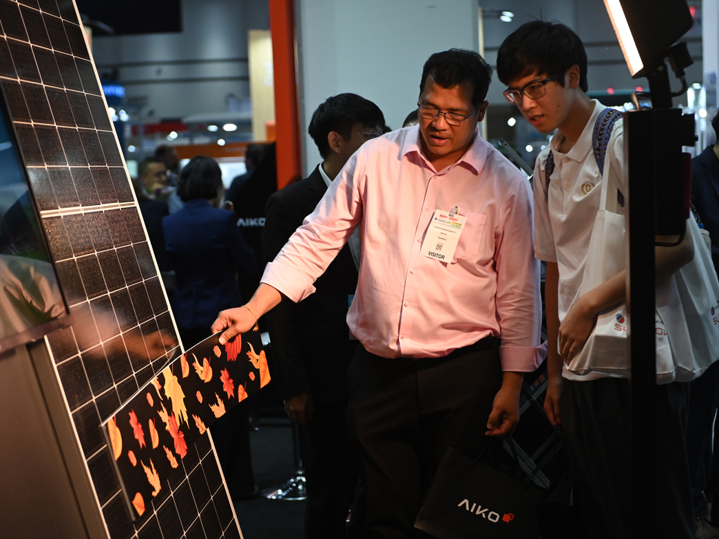 AIKO Unveils 25.2% Efficiency ABC Modules at ASEAN Sustainable Energy Week 2024
