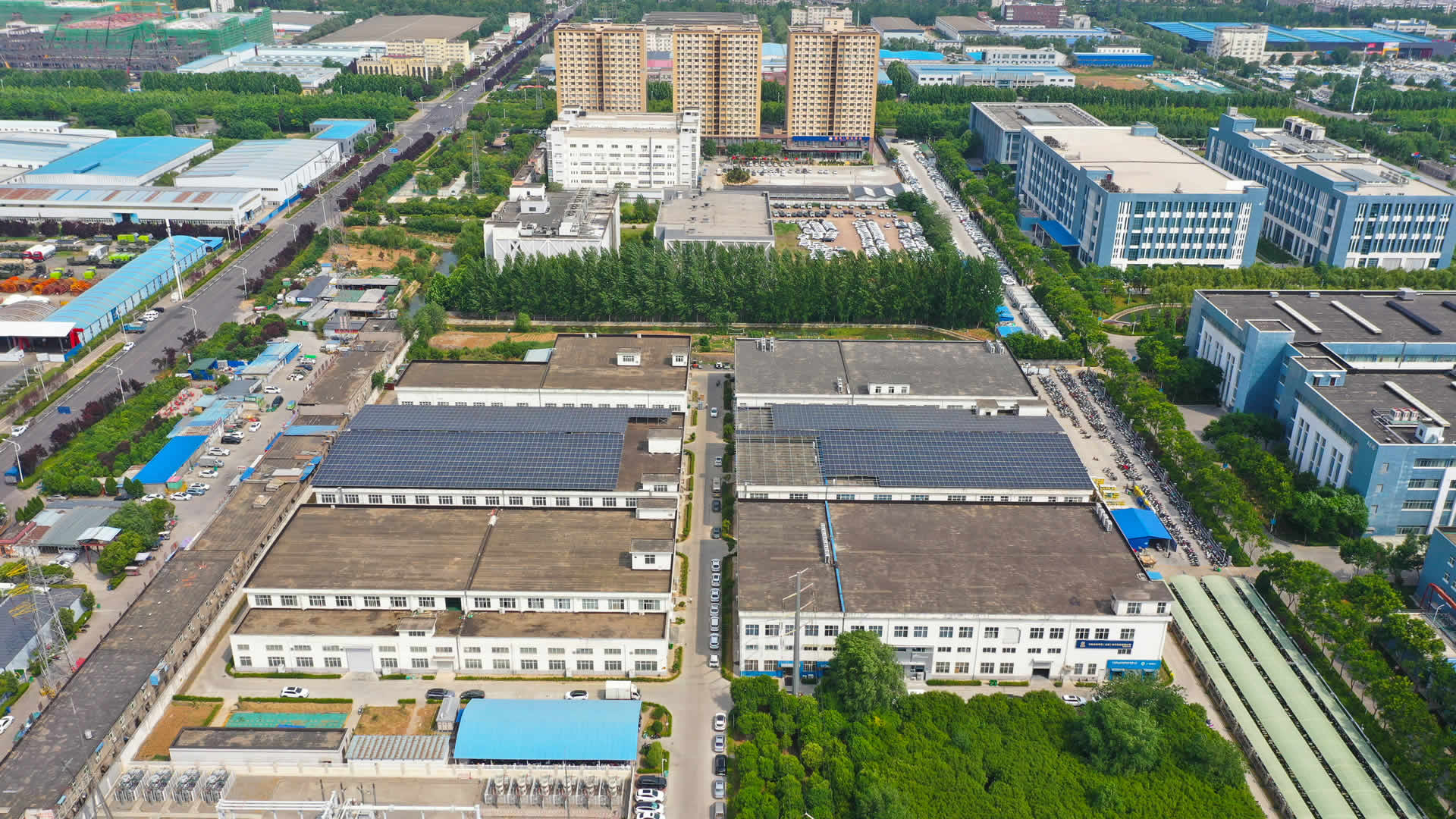 Photovoltaic power generation project of the Luoyang Zhonglan Aviation Science and Technology Park