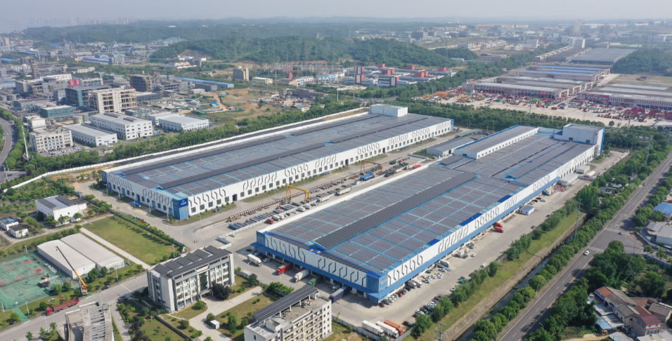 Projekt fotovoltaické výroby energie pro průmyslový park Yichang Green Cable