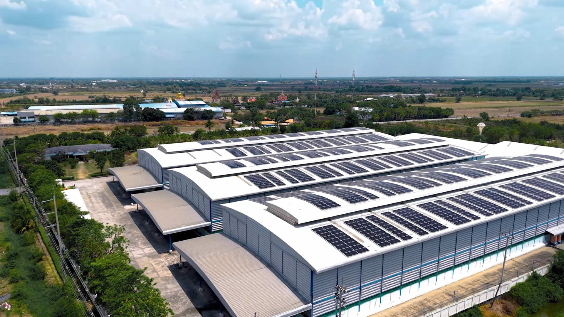 Thailand Photovoltaic power generation project for Plastic packaging design and production factory