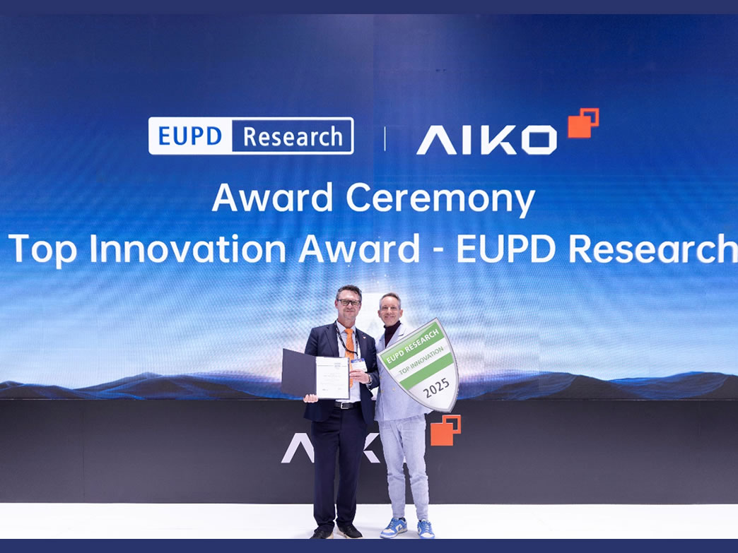AIKO Wins EUPD Research “Top Innovation Award 2025” in Europe