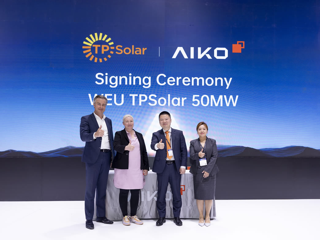 TPSolar and AIKO Partner on 50MW Solar Project in the Netherlands