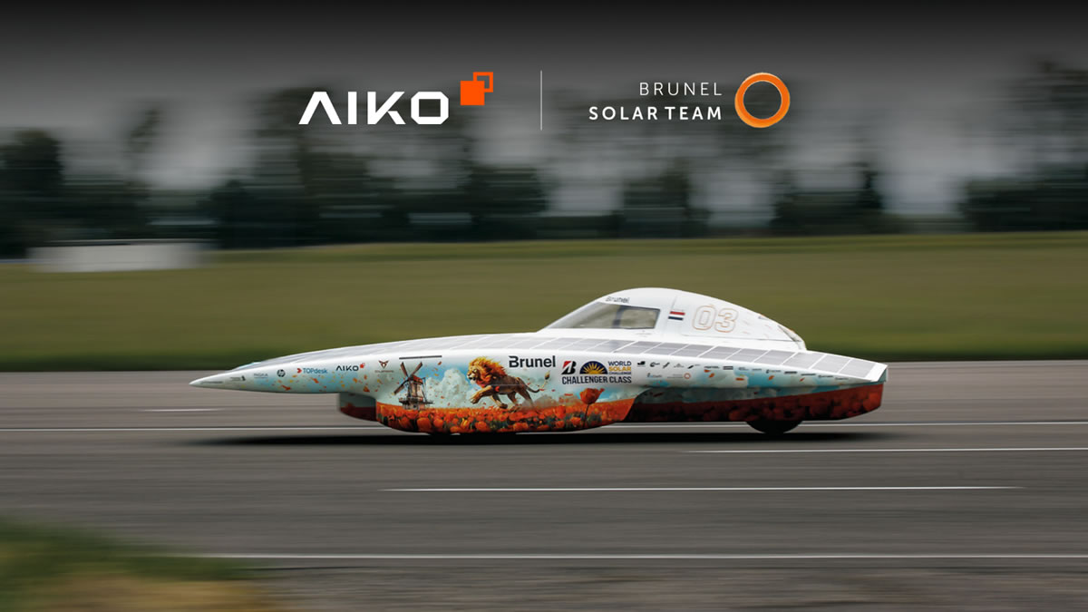 AIKO and Brunel Solar Team Reunite for World Solar Challenge 2025
