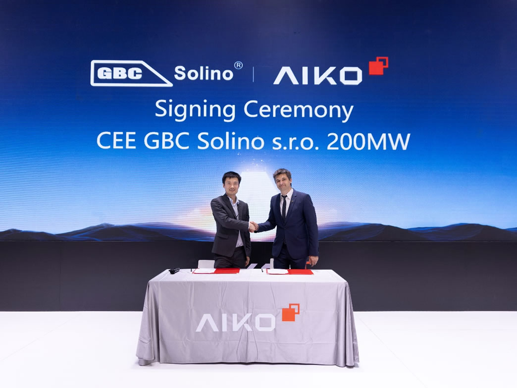 AIKO Signs 500MW Agreements in CEE at Intersolar Europe 2025, Strengthening Leadership in BC Technology