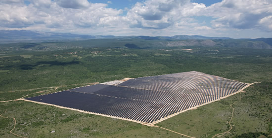 Planta fotovoltaica Stolac Solami Park en Bosnia y Herzegovina