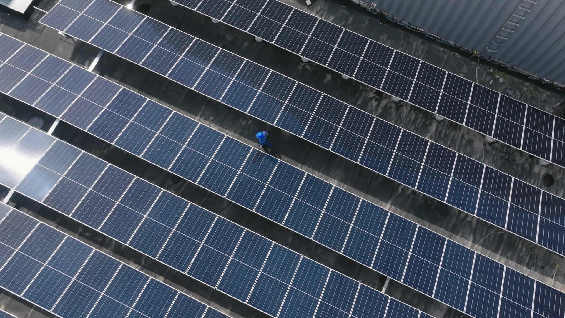 武汉极地海洋公园ABC分布式光伏电站1.1MW项目