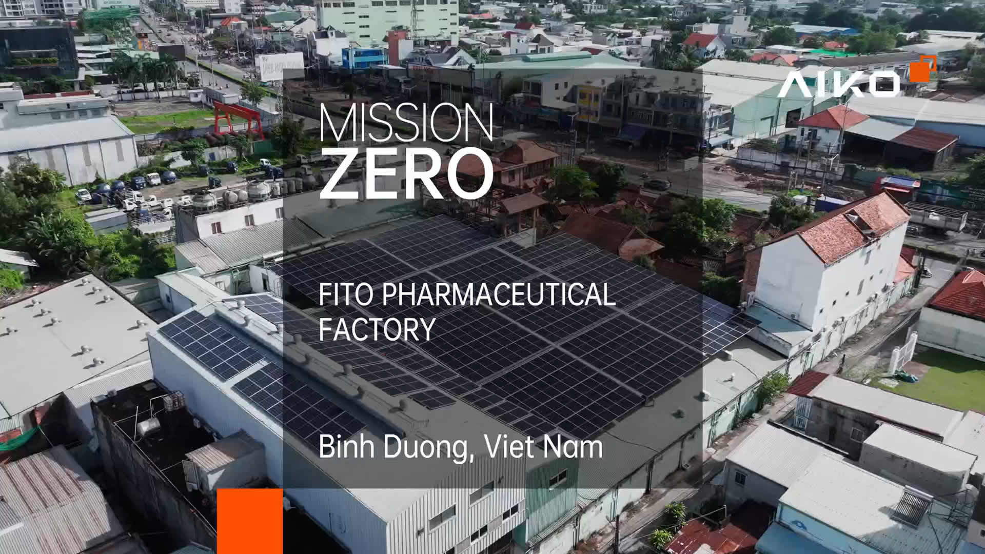 Photovoltaic power generation project of FITO Pharmaceutical in Binh Duong, Vietnam 