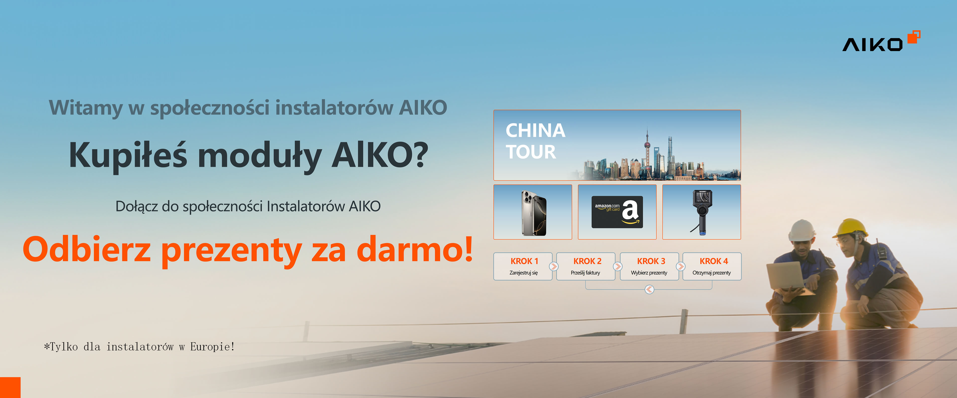 instalatorów AlKO