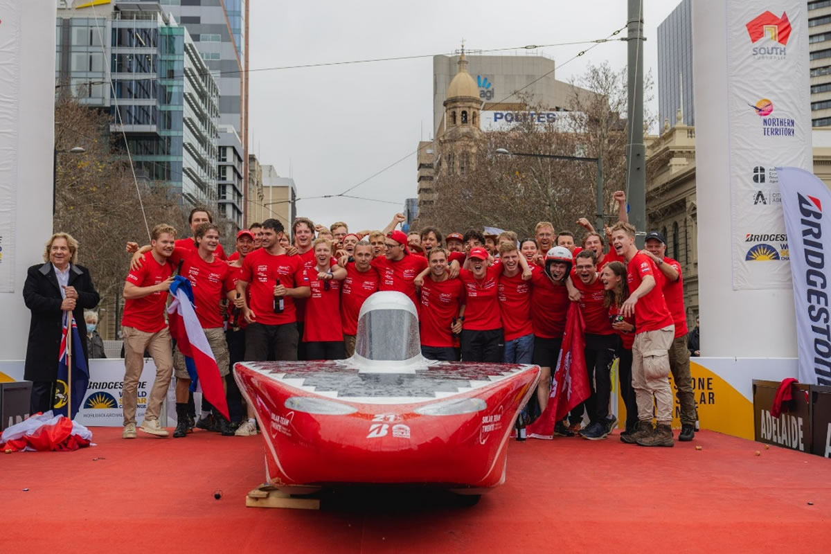 Brunel Solar Team and Solar Team Twente Take First and Second Place at World Solar Challenge 2025 with AIKO’s ABC Solar Technology