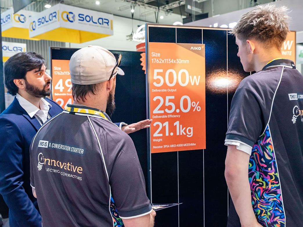 AIKO Introduces the World’s First 500W Panel Under 2 m² in Australia, Secures 1GW in Distributor Commitments for GEN 3 Products