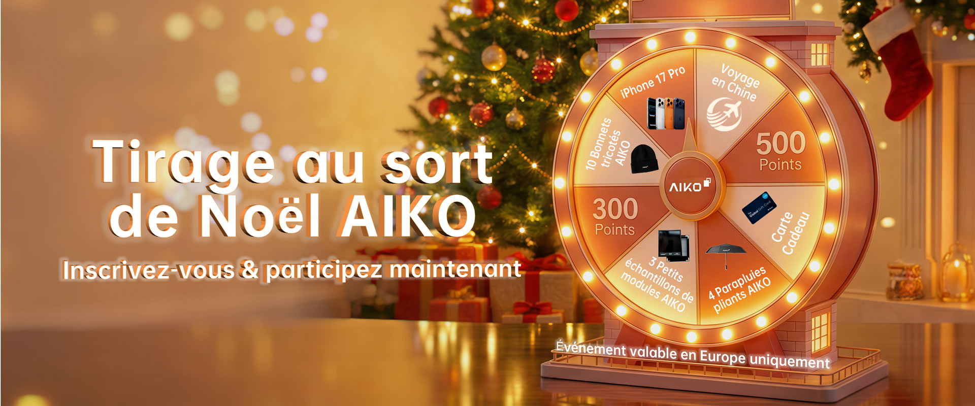 Tirage au sort de Noël AlKO