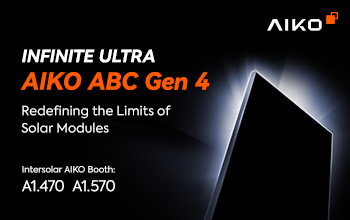 AIKO to Unveil Fourth-Generation INFINITE ULTRA at Intersolar Europe 2026
