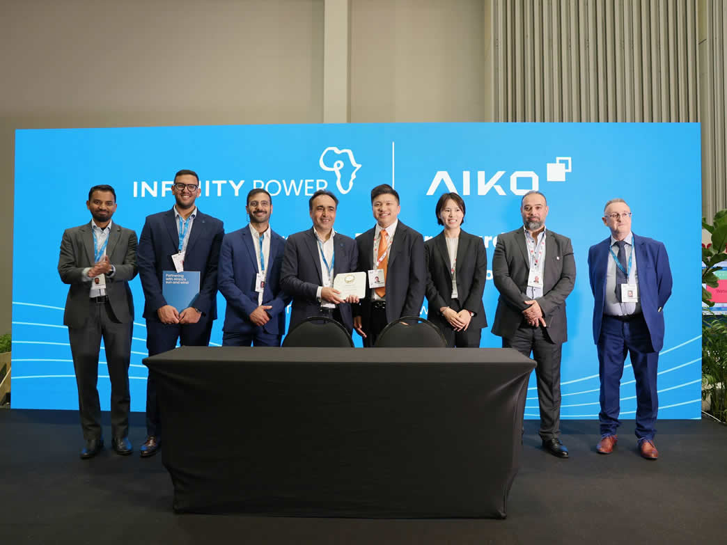 AIKO Seals Landmark 1.2 GW Module Supply Deal for Infinity Power’s Nefer Menya Solar Project in Egypt