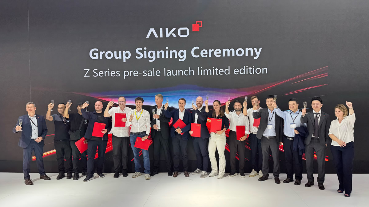 AIKO Signs Limited Pre-Order Contracts for Z Series at Intersolar Europe 2026
