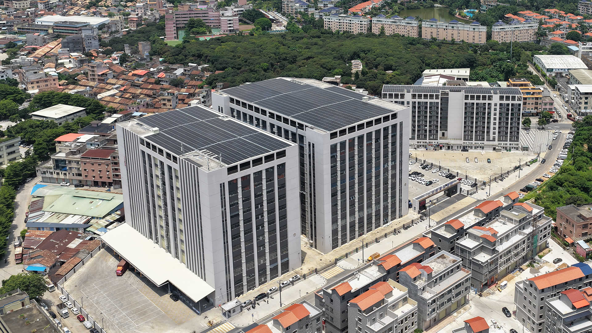 广东省东莞市柏宇科技ABC分布式光伏1.66MW电站项目