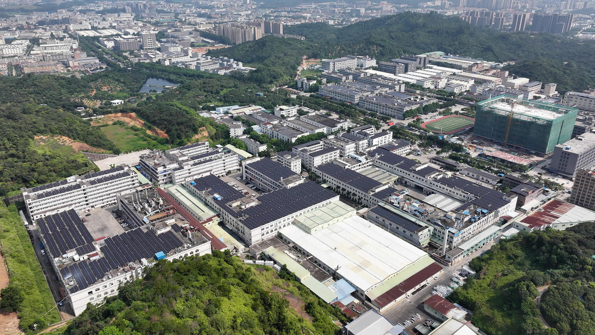 广东省锦多宝科技园ABC分布式光伏5.6MW电站项目