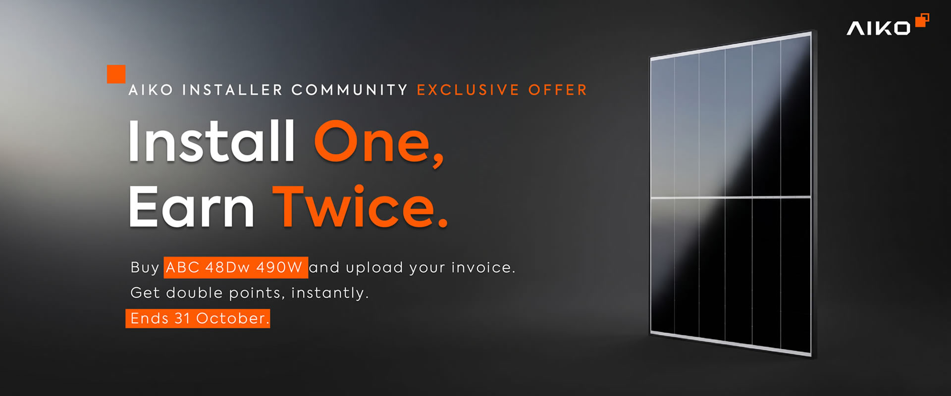 Install One, Earn Twice.