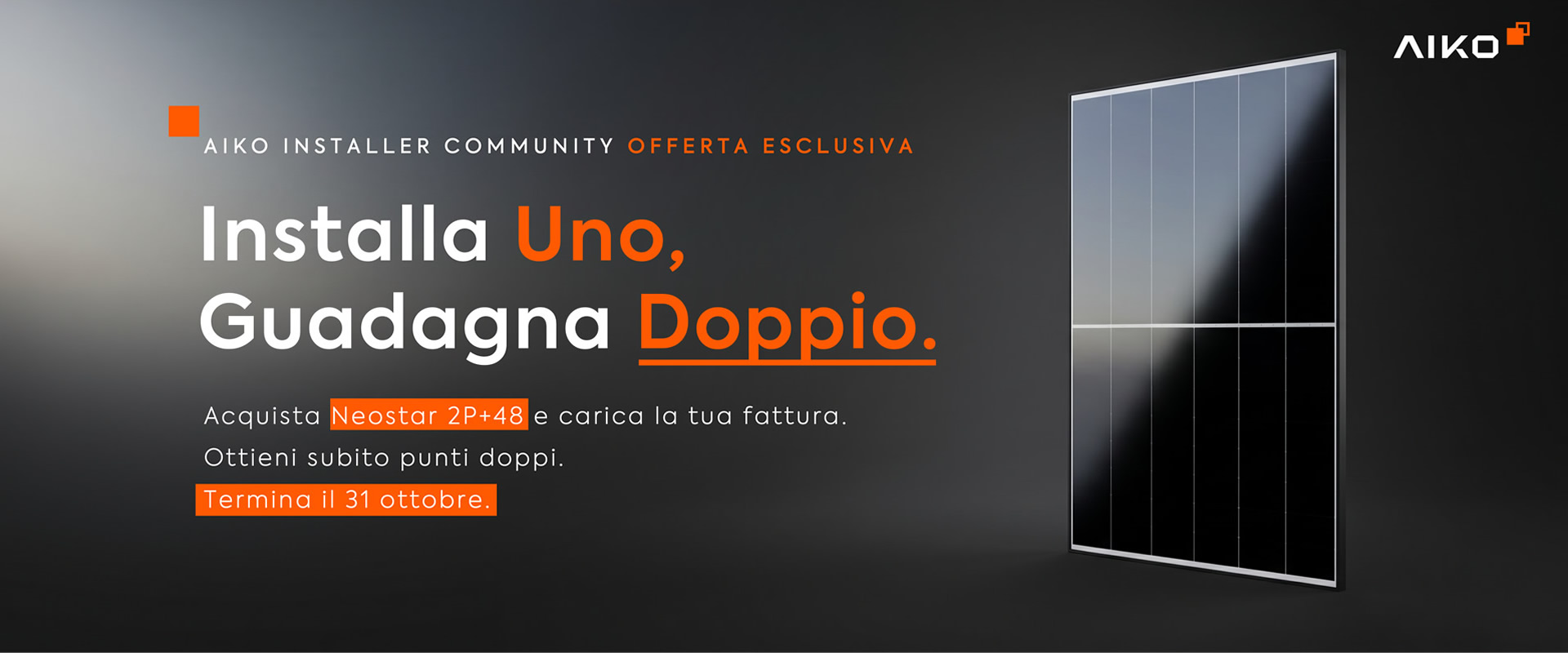 Installa Uno, Guadagna Doppio.