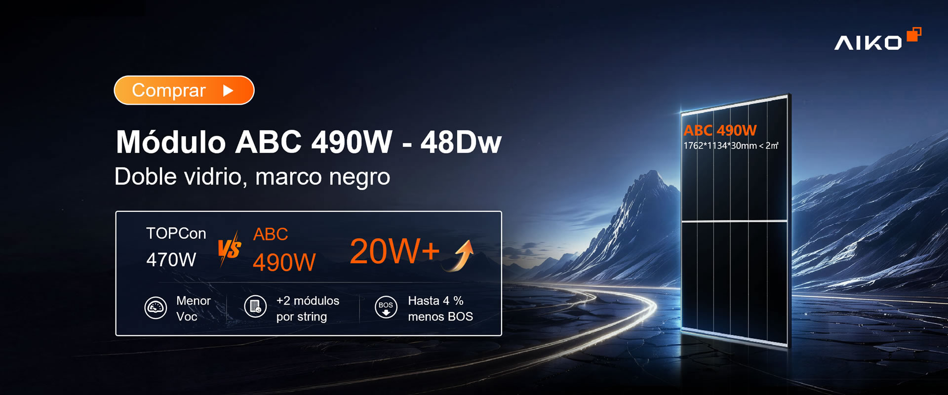 Módulo ABC 490W - 48Dw