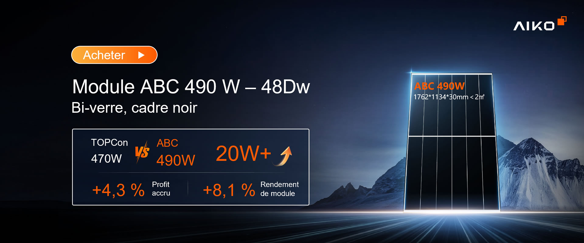 Module ABC 490 W - 48Dw
