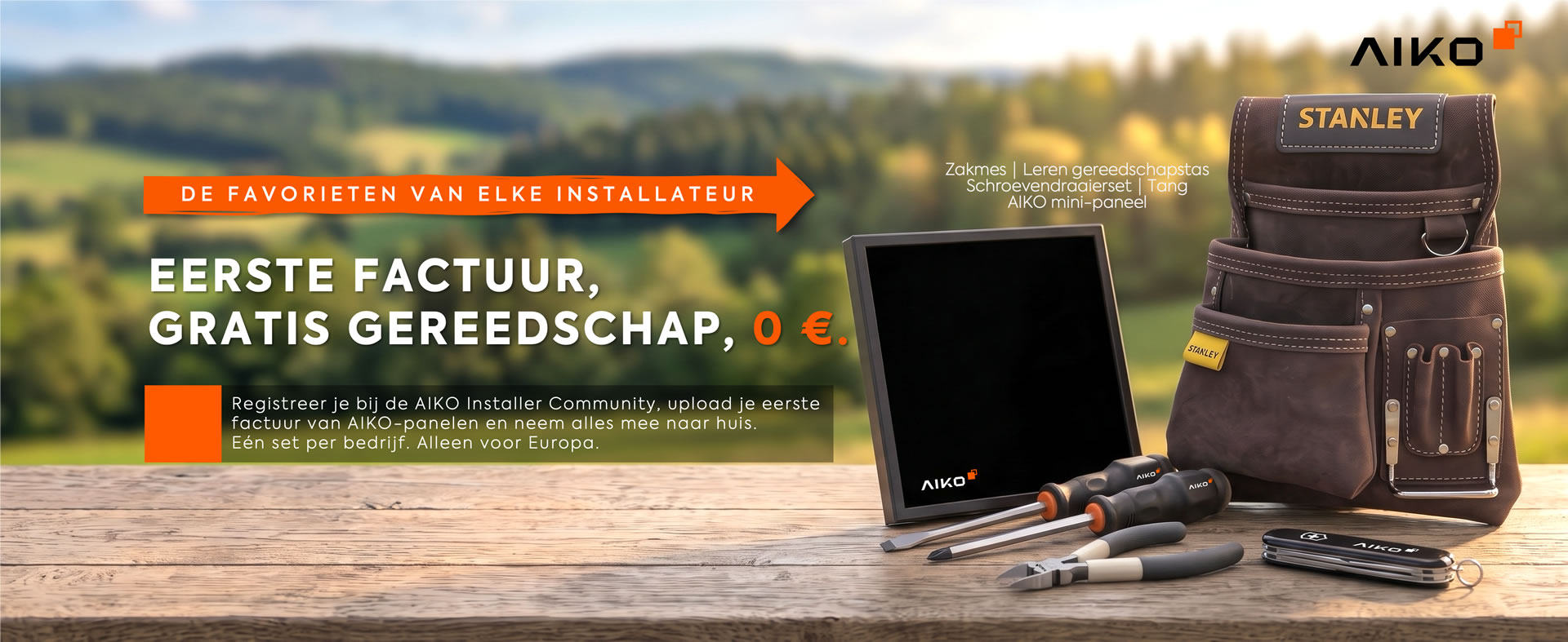 EERSTE FACTUUR